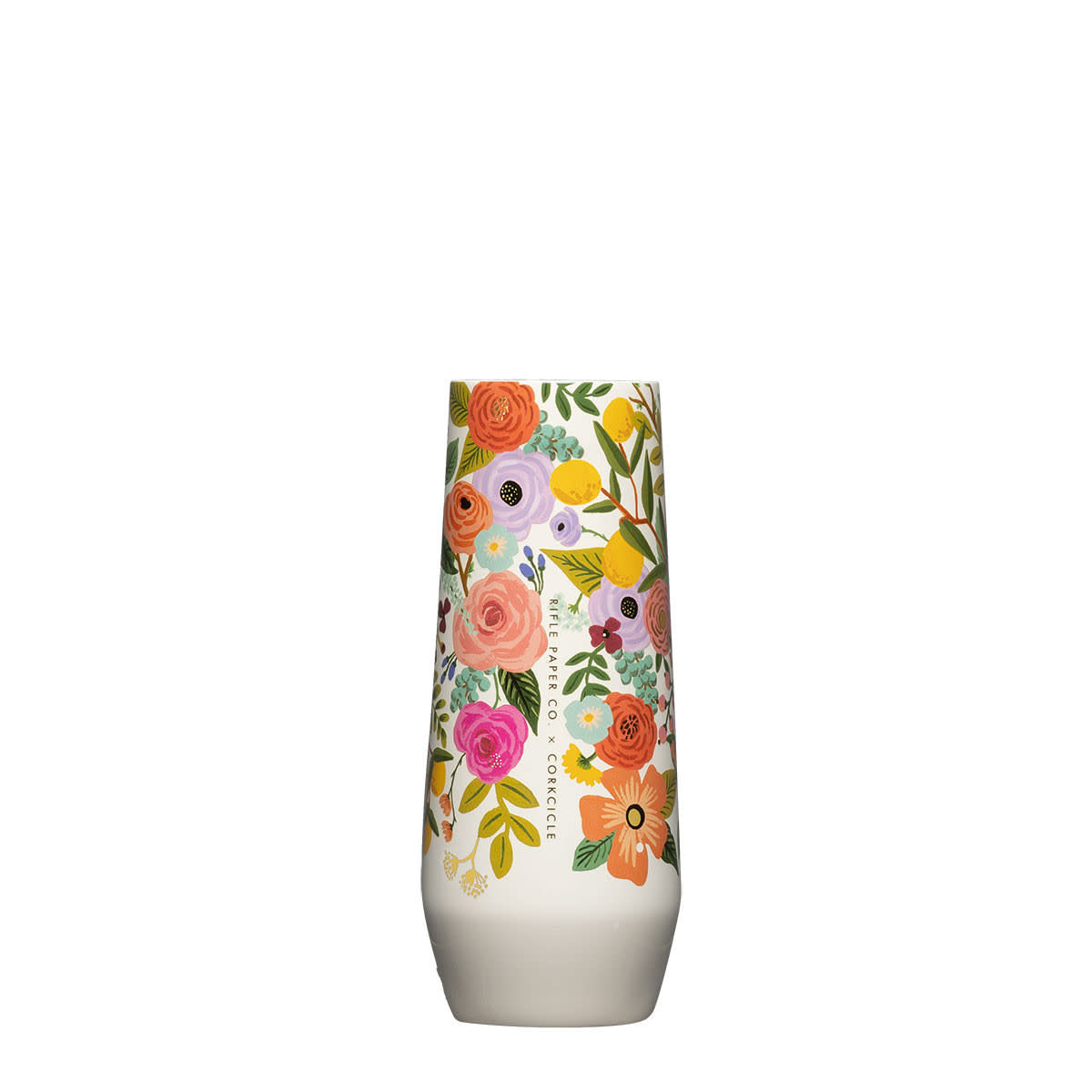 Corkcicle - CO Corkcicle - Garden Party Cream Stemless Flute