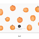 E. Frances Paper Studio - EF Pumpkin Little Notes, set of 85
