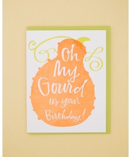 and Here We Are - AHW Oh My Gourd Birthday Card