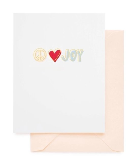 Sugar Paper - SUG Peace Heart Joy Holiday Card