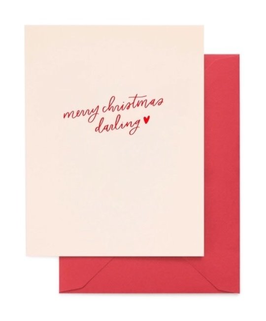 Sugar Paper - SUG Merry Christmas Darling Christmas Card
