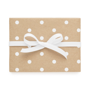 Sugar Paper - SUG Kraft Polka Dot Gift Wrap Roll (3 sheets)