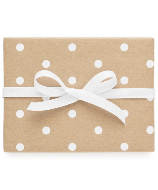 Sugar Paper - SUG Kraft Polka Dot Gift Wrap Roll (3 sheets)