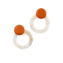 Sunshine Tienda - ST Sunshine Tienda - Terracotta Double Circle Earrings