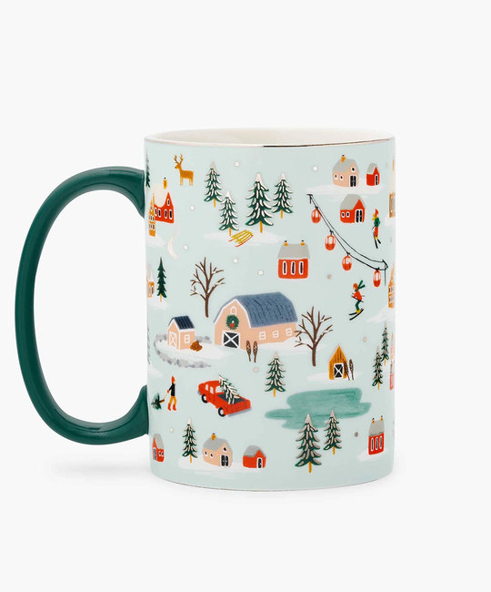 Rifle Paper Co - RP Rifle Paper Co - Holiday Village Mug