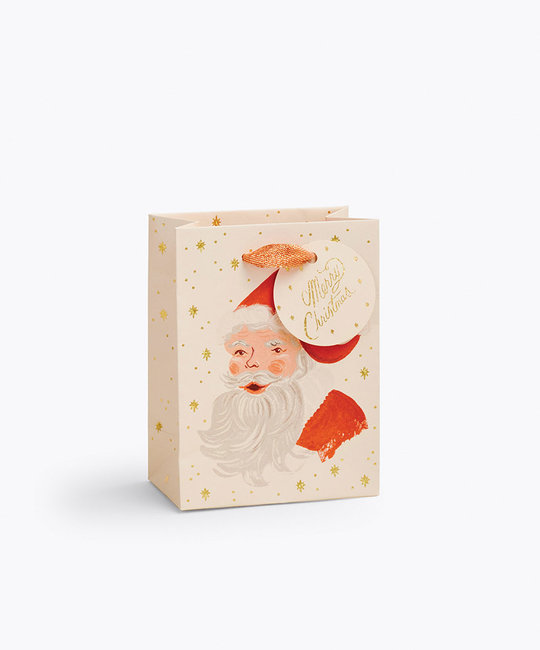 Rifle Paper Co - RP Rifle Paper Co - Santa Small Gift Bag
