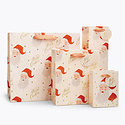Rifle Paper Co - RP Rifle Paper Co - Santa Small Gift Bag