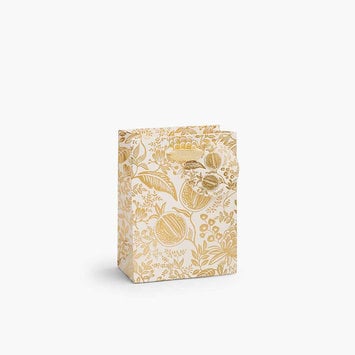 Rifle Paper Co - RP Rifle Paper Co - Gold Pomegranate Small Gift Bag