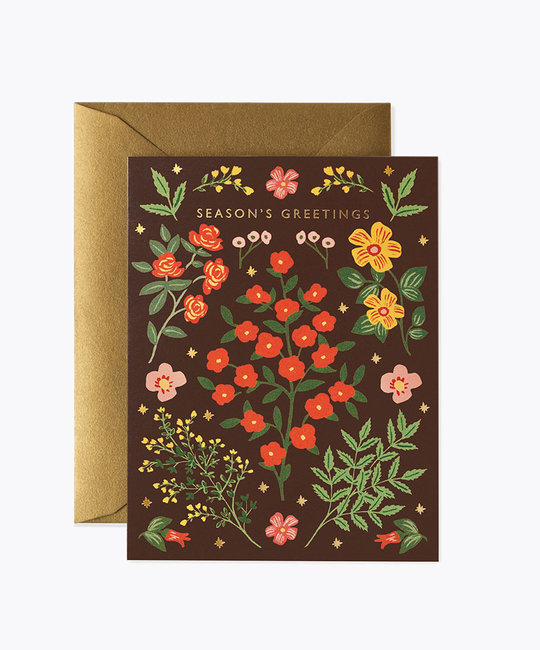 Rifle Paper Co - RP Rifle Paper Co- Hawthorne Holiday Boxed Note Set of 8