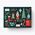 Rifle Paper Co - RP Rifle Paper Co - Holiday Embroidered Large Keepsake Box