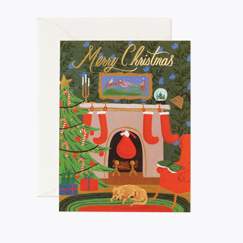 Rifle Paper Co - RP Rifle Paper Co - Christmas Eve Scene Card