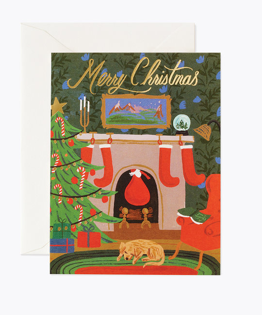 Rifle Paper Co - RP Rifle Paper Co - Christmas Eve Scene Card