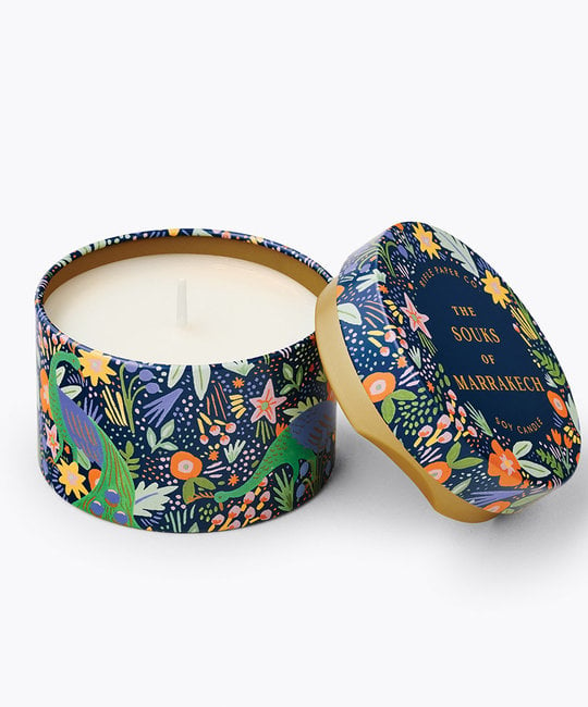 Rifle Paper Co - RP Rifle Paper Co - The Souks of Marrakech Travel Tin Candle