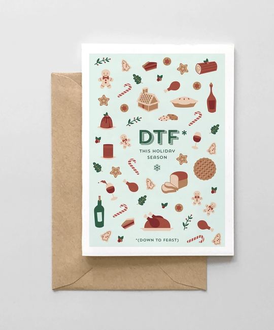 Spaghetti & Meatballs - SAM DTF This Holiday Season (Down to Feast) Holiday Card