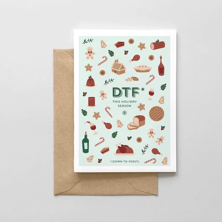 Spaghetti & Meatballs - SAM DTF This Holiday Season (Down to Feast) Holiday Card