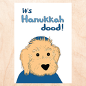 FINEASSLINES - FIN Hanukkah Dood Holiday Card