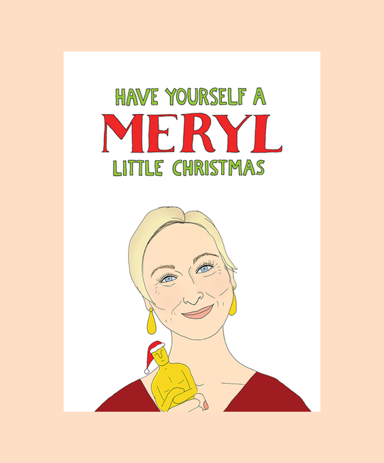 FINEASSLINES - FIN Meryl Little Christmas Card