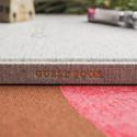 Write To Me Guest. Guest Book, Grey Linen