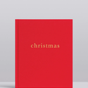 Write To Me Write to Me - Christmas, Family Book, Red