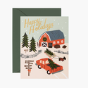 Rifle Paper Co - RP Rifle Paper - Holiday Tree Farm Note Set