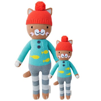 Cuddle + Kind - CAK Cuddle + Kind - Maximus the Cat 13"  Knit Doll