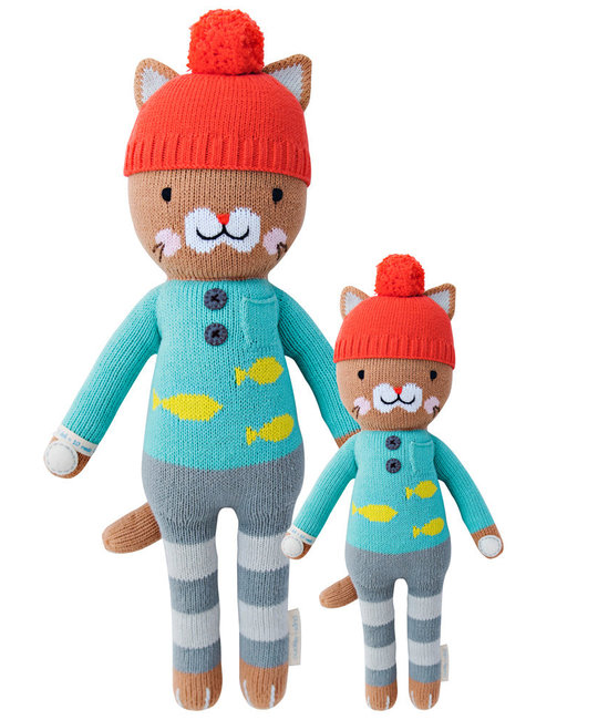 Cuddle + Kind - CAK Cuddle + Kind - Maximus the Cat 13"  Knit Doll