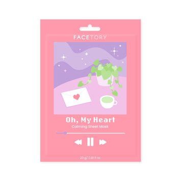 FaceTory - FAC Oh My Heart - Calming Sheet Mask