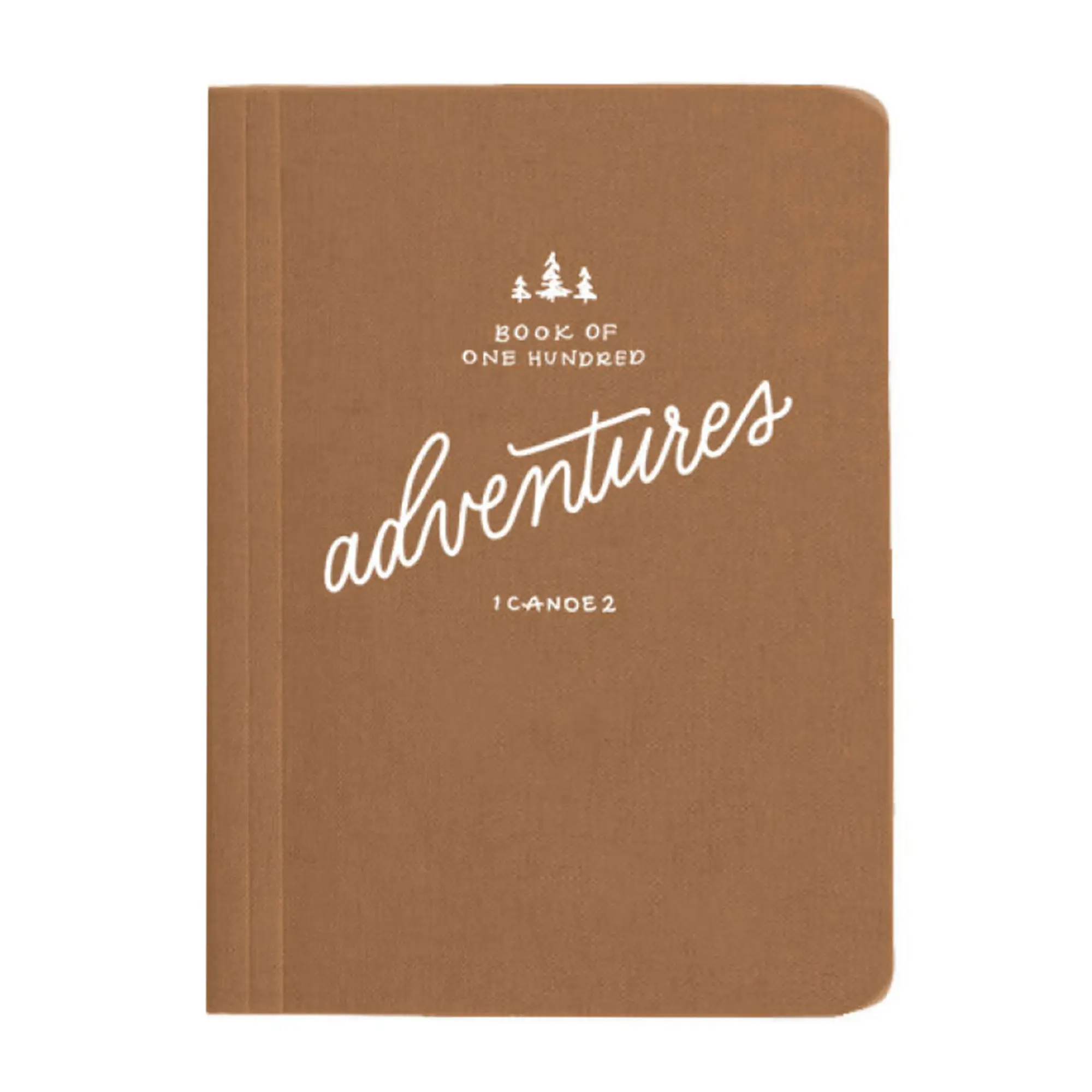 One Canoe Two Letterpress - OC One Hundred Adventures Journal Pocket Notebook