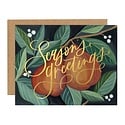 One Canoe Two Letterpress - OC 1 canoe 2 | Christmas Pears Card