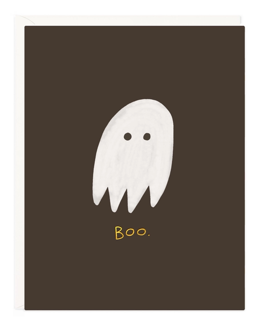Ramona and Ruth - RR Boo Ghost Halloween Card