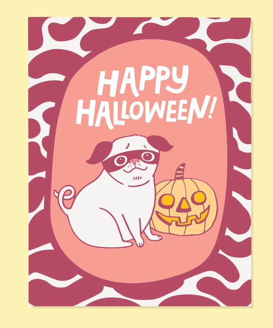 The Good Twin - TGT Peg Pumpkin Halloween Card