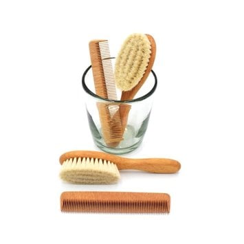 Heaven In Earth - HIE (Earth & Nest) Baby Brush and Comb Set