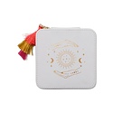 Designworks Ink - DI Jewelry Case, White Celestial Hands