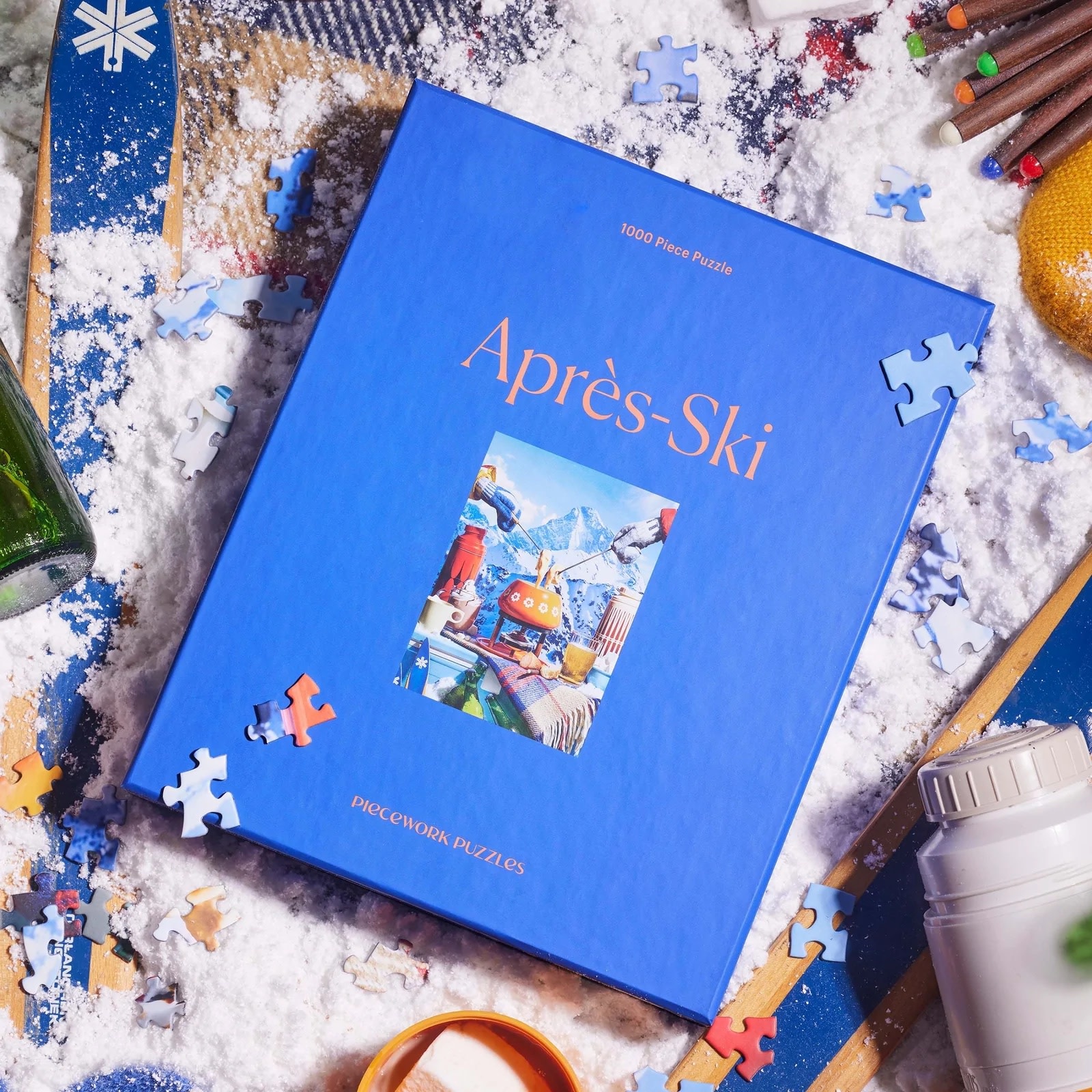 Piecework Puzzles - PIEP Piecework Puzzles - Après-Ski 1000 Piece Jigsaw Puzzle
