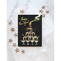 Idlewild Co - ID Champagne Tower Happy New Year's Card