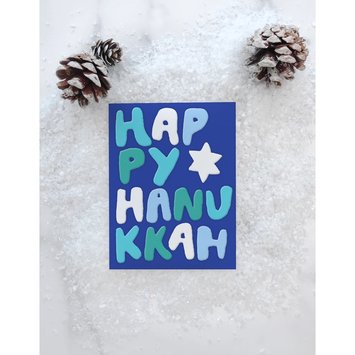 Idlewild Co - ID Happy Letters Hanukkah Boxed Note Set, Set 8