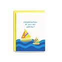 Iron Curtain Press - IC Sailboat Baby Card