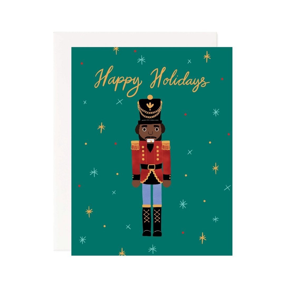 Pineapple Sundays Design Studio - PSD Happy Holidays Nutcracker Card