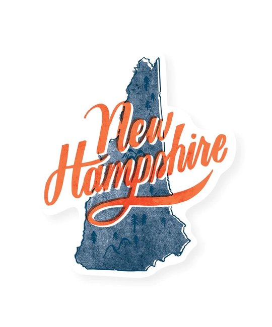 2021 Co. - 2021 The Granite State New Hampshire Sticker