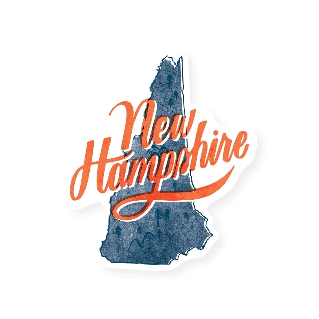 2021 Co. - 2021 The Granite State New Hampshire Sticker