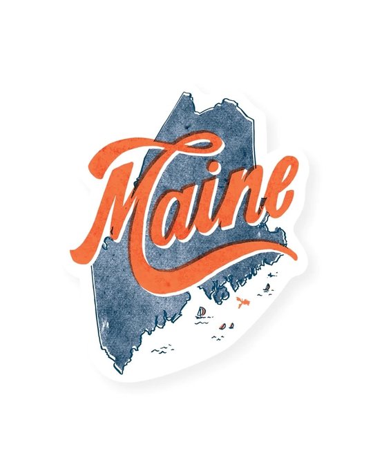 2021 Co. - 2021 Vacationland Maine  Sticker