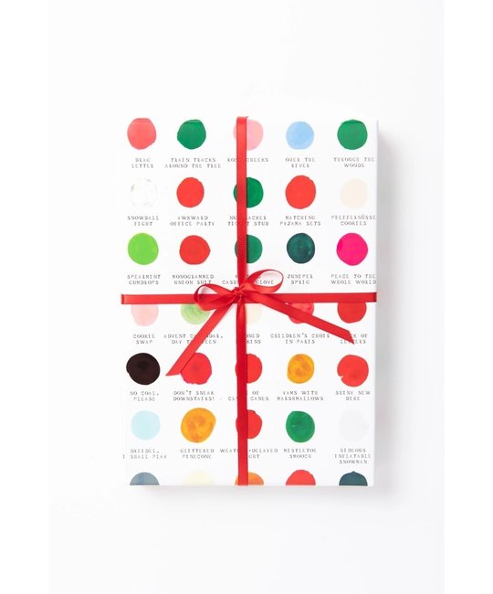 Mr. Boddington's Studio - MB Mr. Boddington's Studio - Holiday Color Palette Wrap, Roll of 3