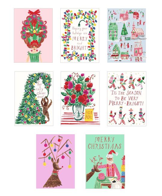 Mr. Boddington's Studio - MB Mr. Boddington's Studio - Absurdly Delightful Holiday Tags, Set of 8
