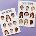 Abbie Ren Illustration - ARI The Office Sticker Sheets