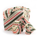 One Canoe Two Letterpress - OC Holiday Argyle Fabric Gift Wrap