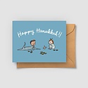 Abbie Ren Illustration - ARI Happy Hanukkah Greeting Card