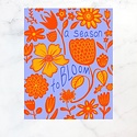 Calhoun & Co. - CAL Calhoun & Co. - A Season to Bloom Print, 16" x 20"