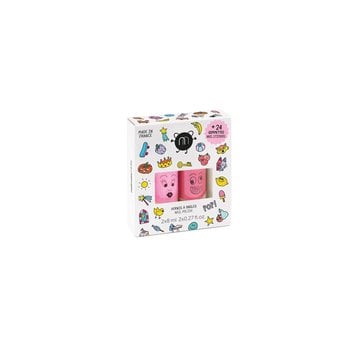 Nailmatic - NAI Nailmatic - Nail Polish + Nail Sticker Set, Pop (pink/pink)