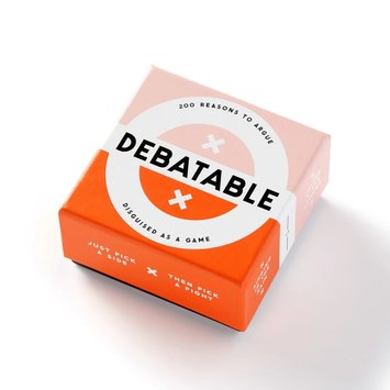 Chronicle Books - CB Brass Monkey It's Debatable Game