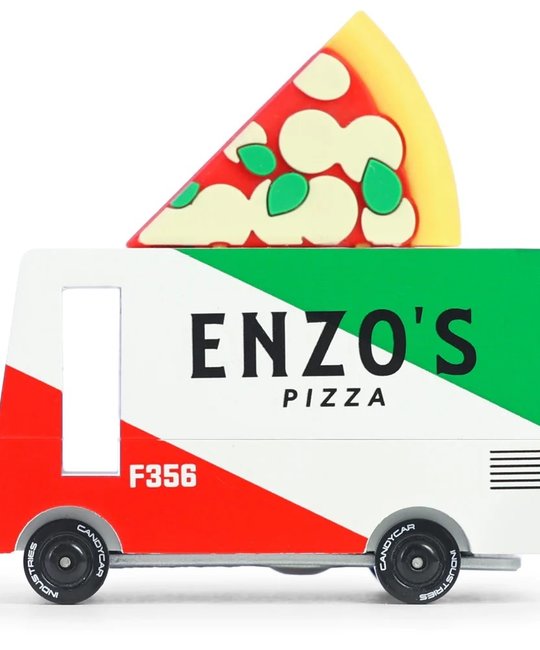 Candylab Toys - CT Candylab Toys - Pizza Van Wooden ToyTruck